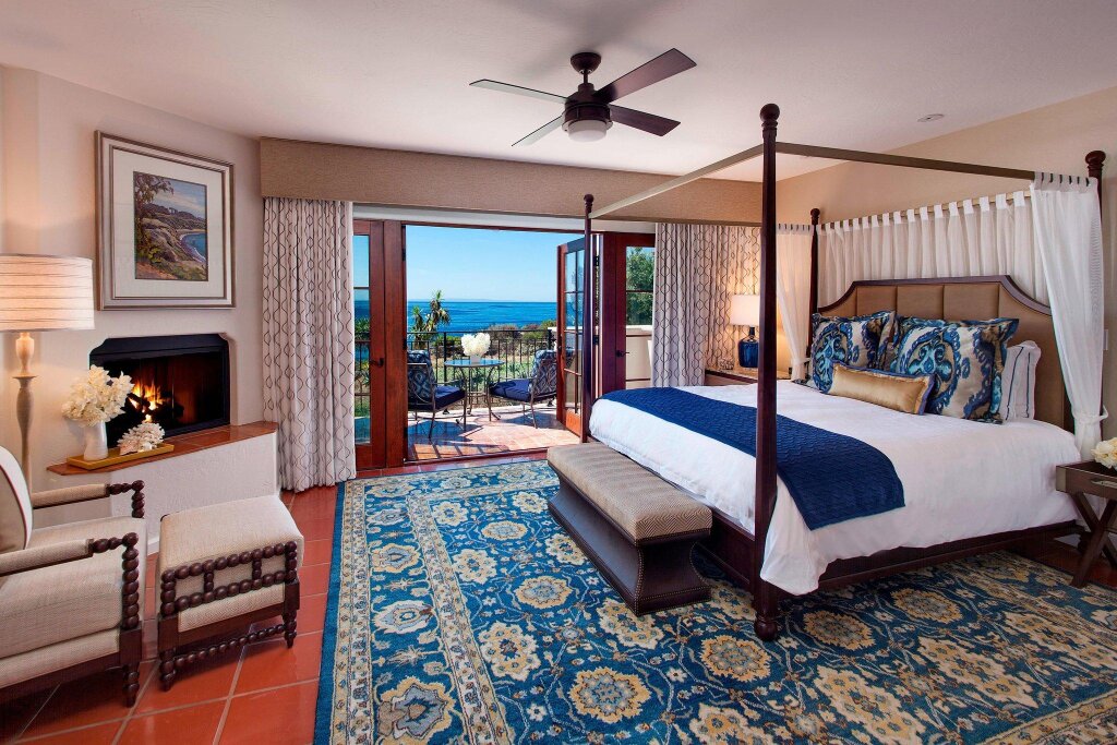 Camera doppia Standard con balcone e con vista sull'oceano The Ritz-Carlton Bacara, Santa Barbara