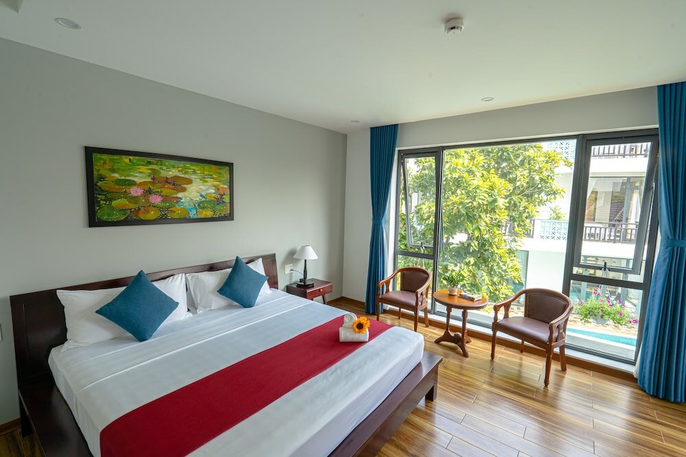 Deluxe double chambre Avec vue Golden Star Villa Hoi An