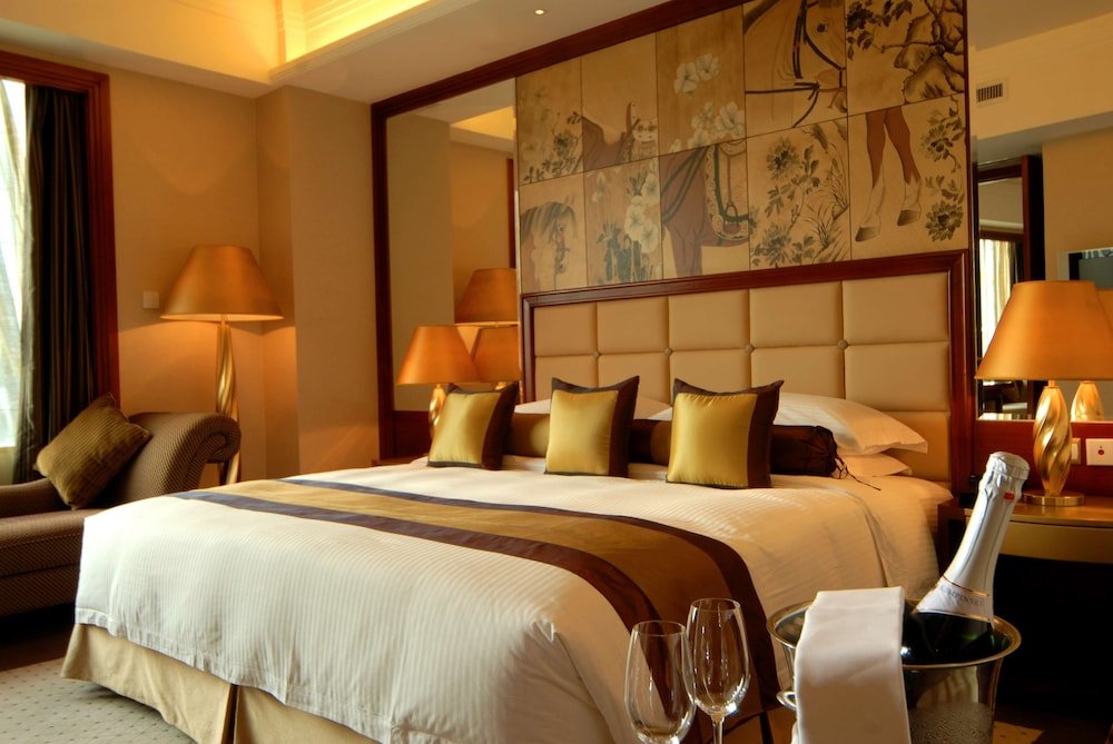 Deluxe Doppel Zimmer Kempinski Hotel Shenzhen China