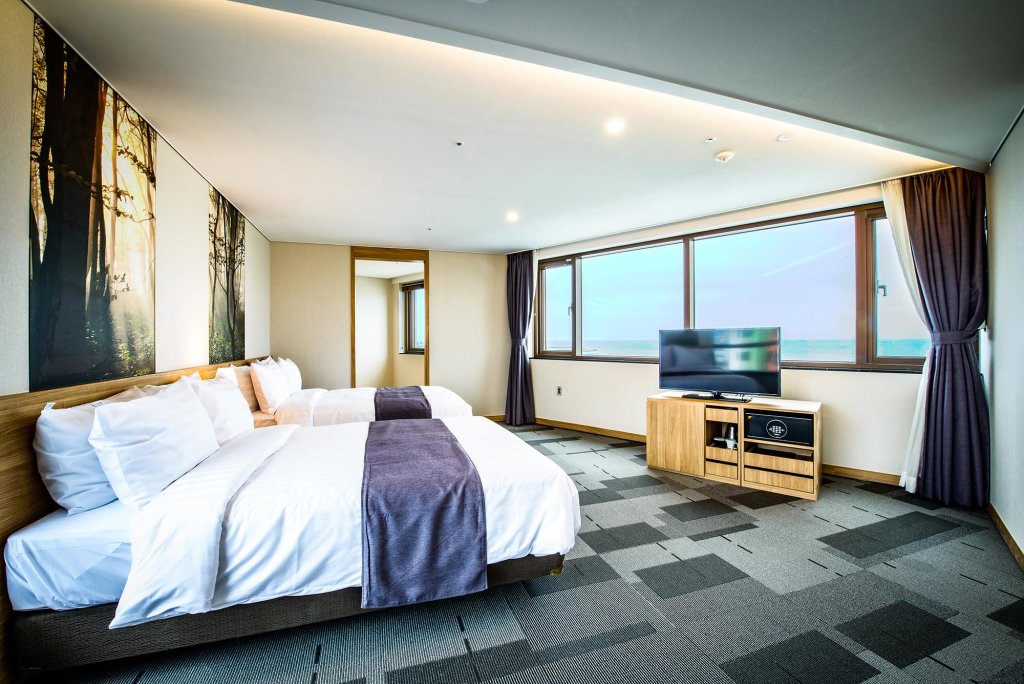 Люкс с видом на океан Utop Ubless Hotel Jeju