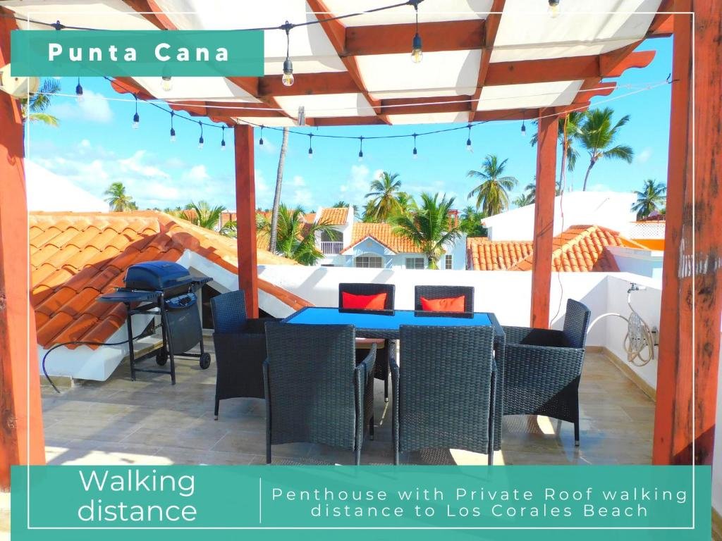 Appartement Penthouse whit Private Roof walking distance to Los Corales Beach