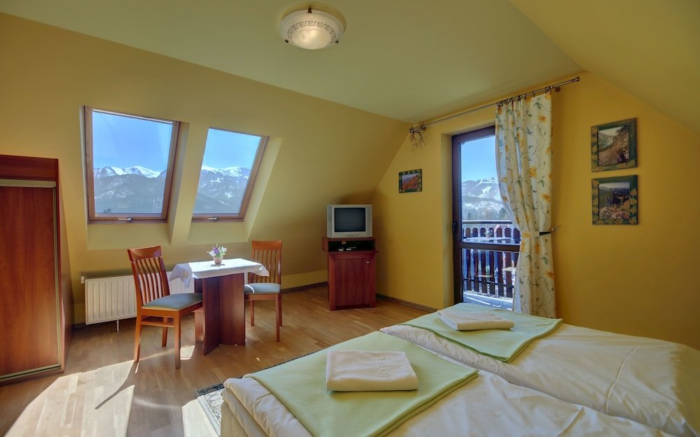 Standard Doppel Zimmer mit Balkon und mit Bergblick Willa Serafin