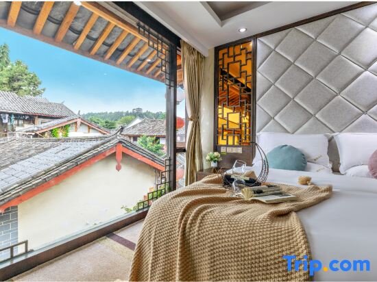 Habitación Estándar 4 habitaciones con vista al patio Lijiang Weave Sunshine Boutique Inn
