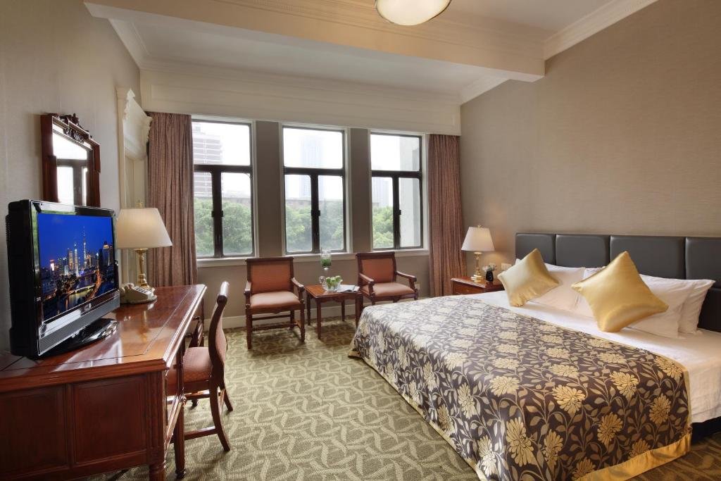 Executive Doppel Zimmer mit Gartenblick Jin Jiang Jing An Hotel