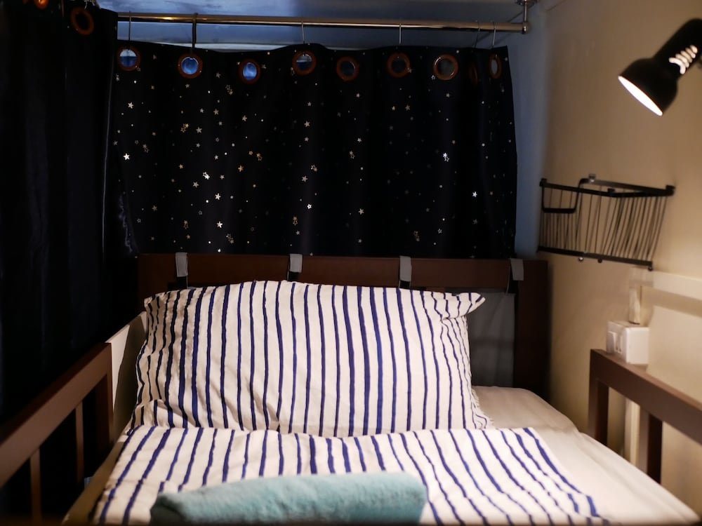 Кровать в общем номере Bed Dee Time Hostel