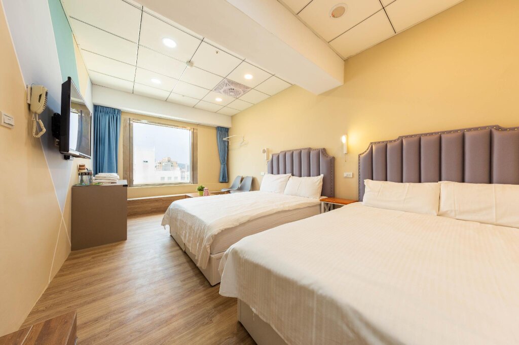 Deluxe quadruple chambre 六合宿旅店