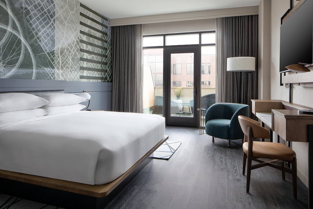 Standard Doppel Zimmer mit Balkon Marriott Dallas Uptown