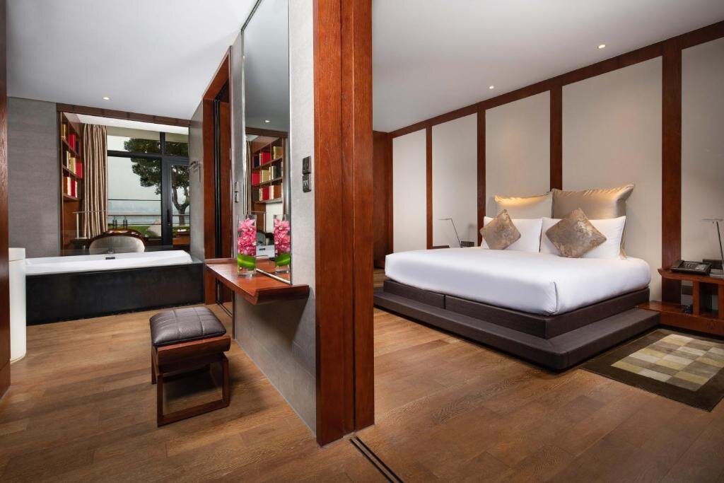 Executive Doppel Zimmer mit Seeblick Tonino Lamborghini Hotel Suzhou