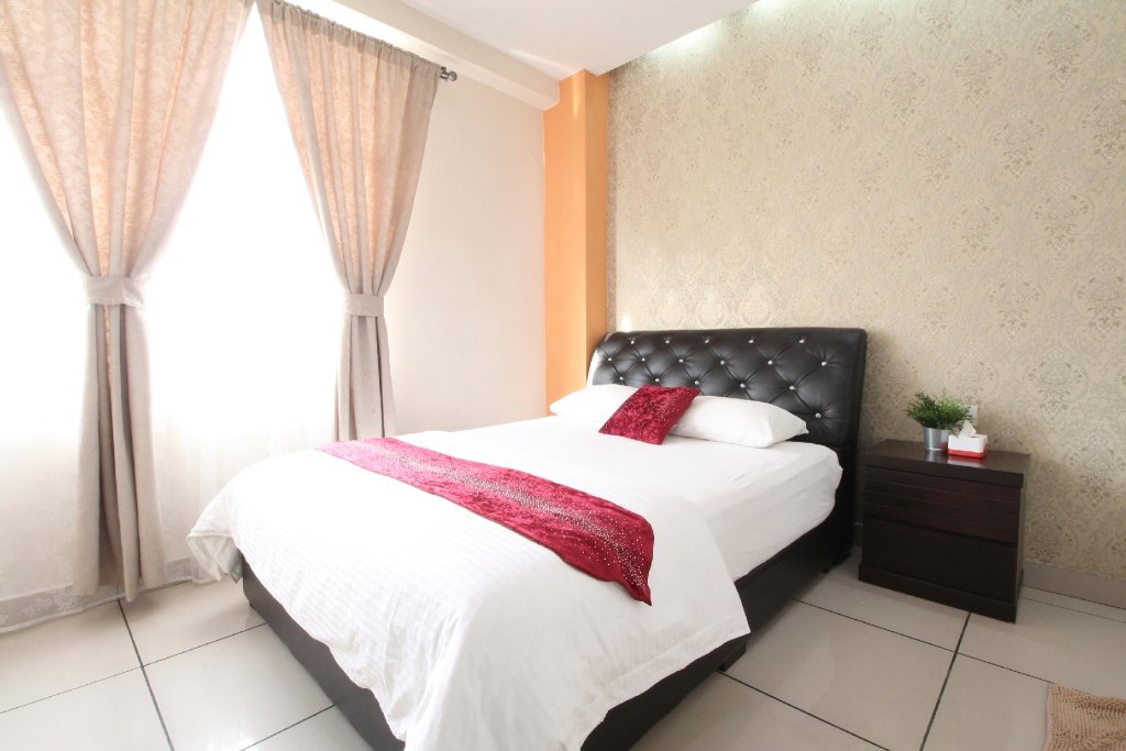 Кровать в общем номере Mimilala Hotel @ i-City, Shah Alam