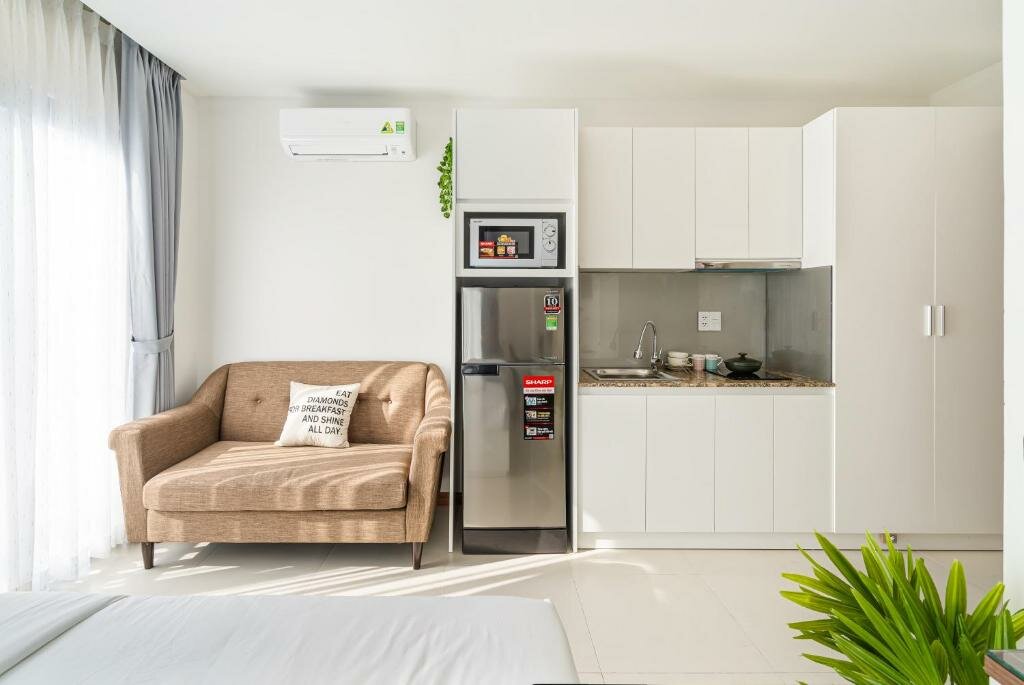 Standard Doppel Zimmer mit Gartenblick The Royal Hotel & Apartment - Phu My Hung