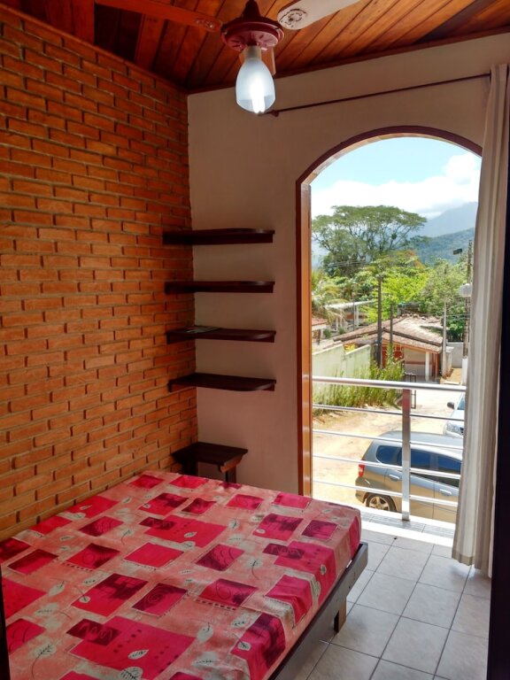 Апартаменты с 2 комнатами с балконом Praialar Apartamentos Ubatuba