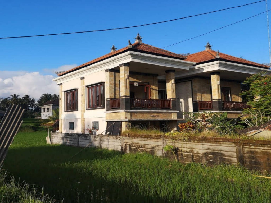 Deluxe famille chambre avec balcon et Avec vue Ubud Sawah Scenery Villa and Homestay