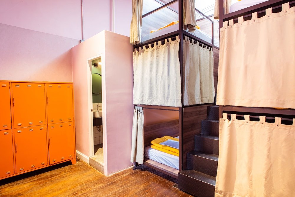 Кровать в общем номере (женский номер) Viajero Kokopelli Lima - Barranco Hostel