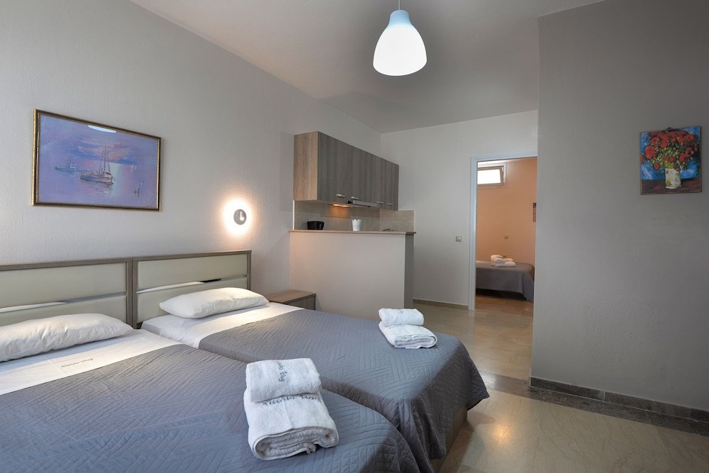 2 Bedrooms Standard Quadruple Family room with sea view Nissaki Bay