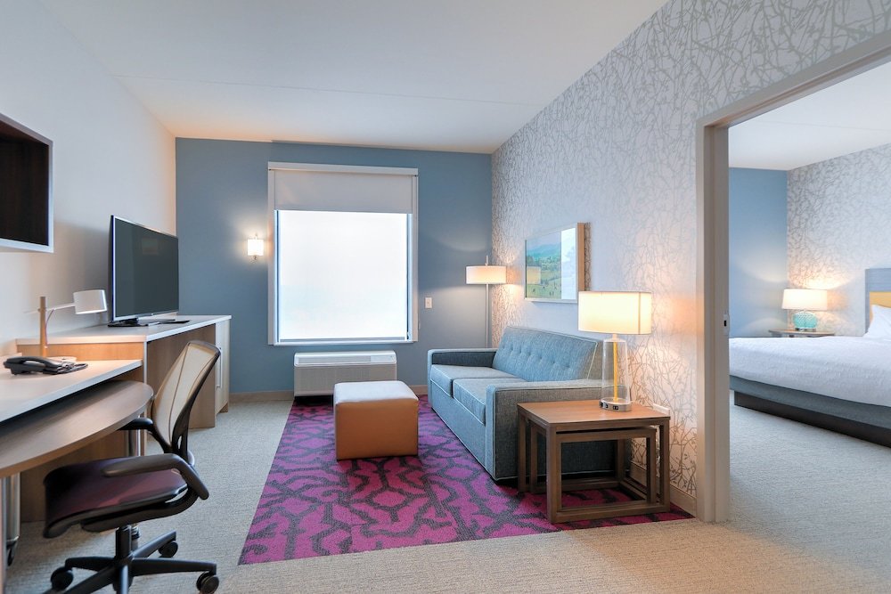 Suite 1 Schlafzimmer Home2 Suites By Hilton Alcoa Knoxville Airport