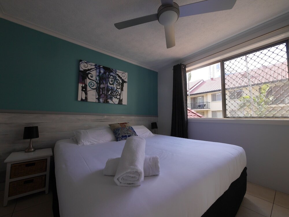 Апартаменты с 2 комнатами с балконом K Resort Surfers Paradise Apartments