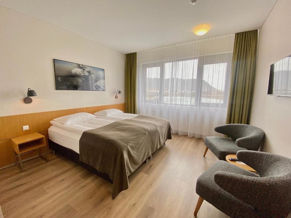 Premium Zimmer mit Flussblick Hotel Selfoss