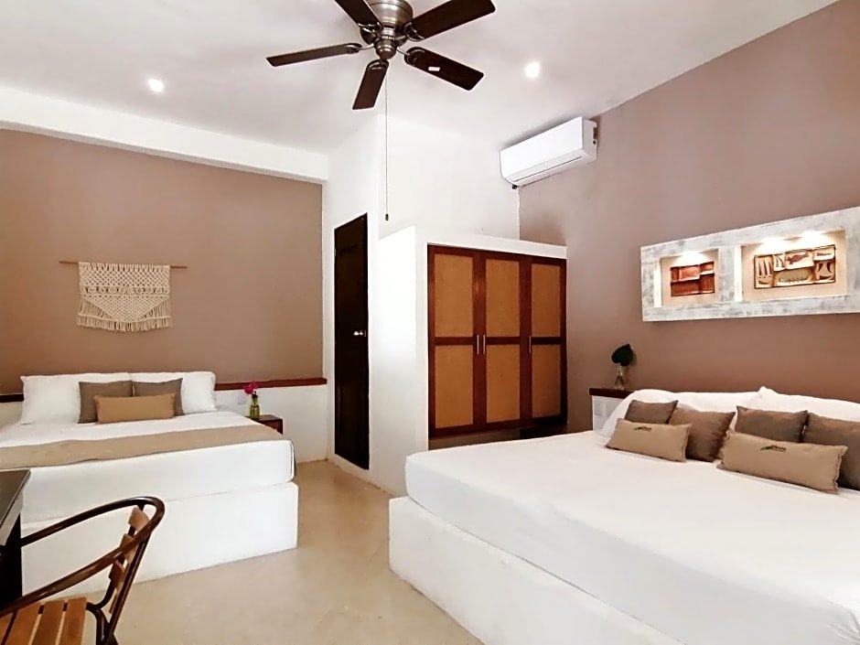 Standard Familie Zimmer mit Gartenblick El Hotelito Mahahual