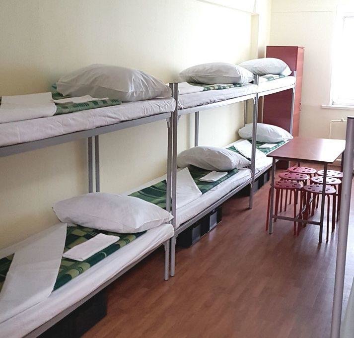 Cama en dormitorio compartido Khostel Raido