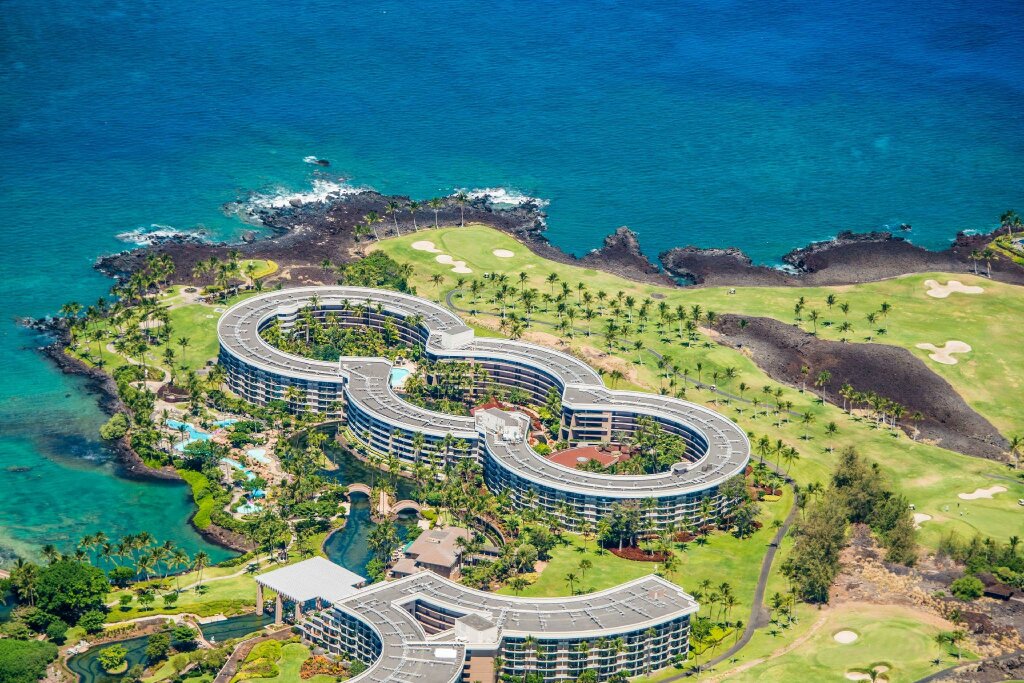Habitación doble Estándar con balcón y con vista al océano Hilton Grand Vacations Club Ocean Tower Waikoloa Village