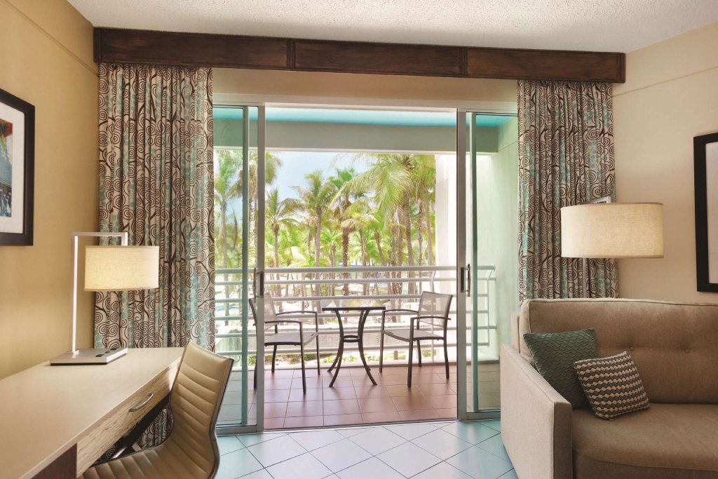 Двухместный номер Standard с видом на океан Hilton Ponce Golf & Casino Resort