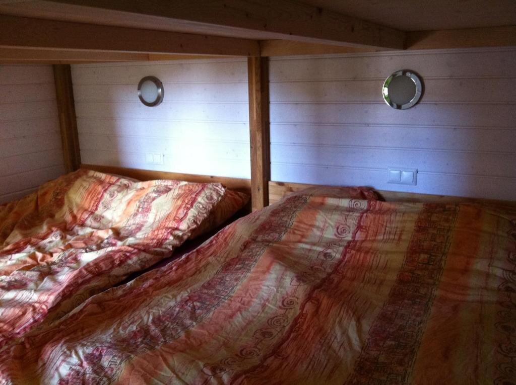 Кровать в общем номере Chambres d'hôtes Chez Epicure