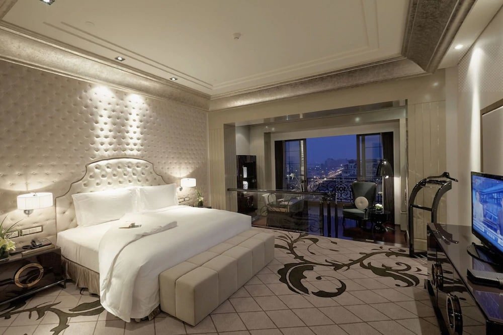 Business Doppel Zimmer mit Balkon Chateau Star River Shanghai Minhang