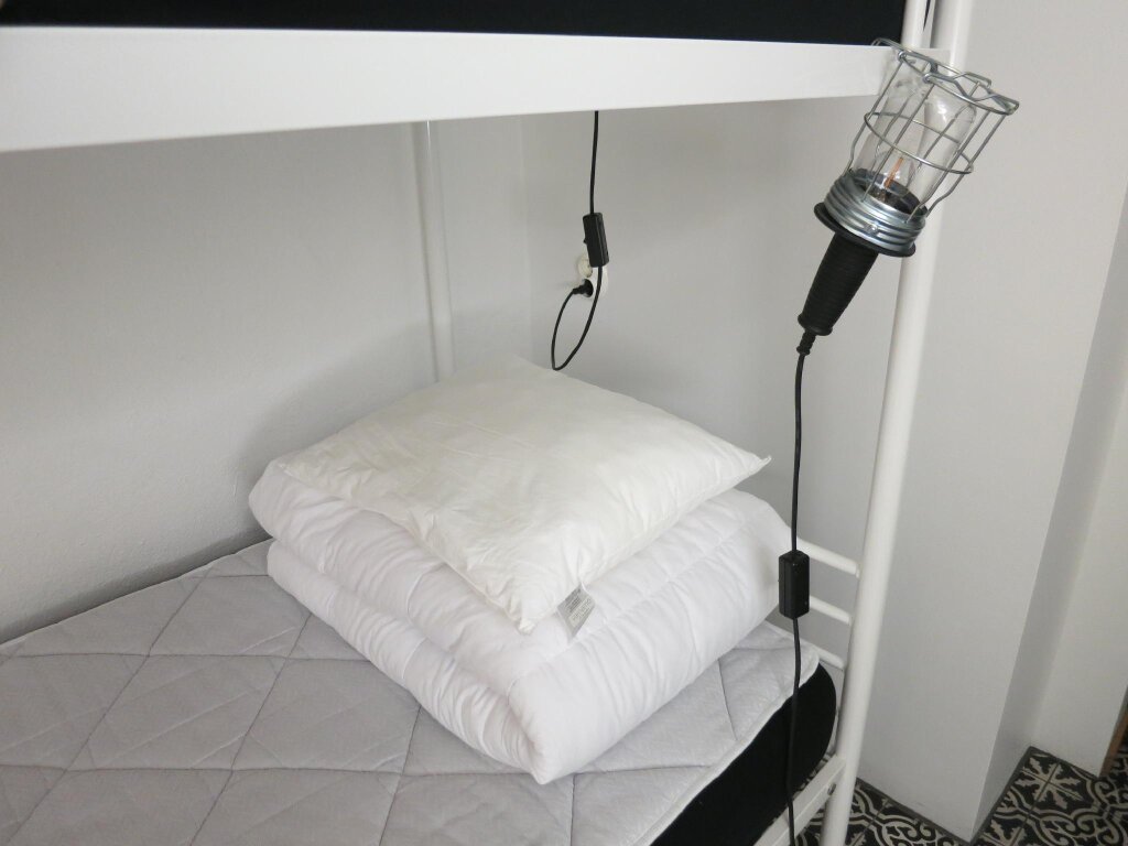 Кровать в общем номере City Backpackers Hostel