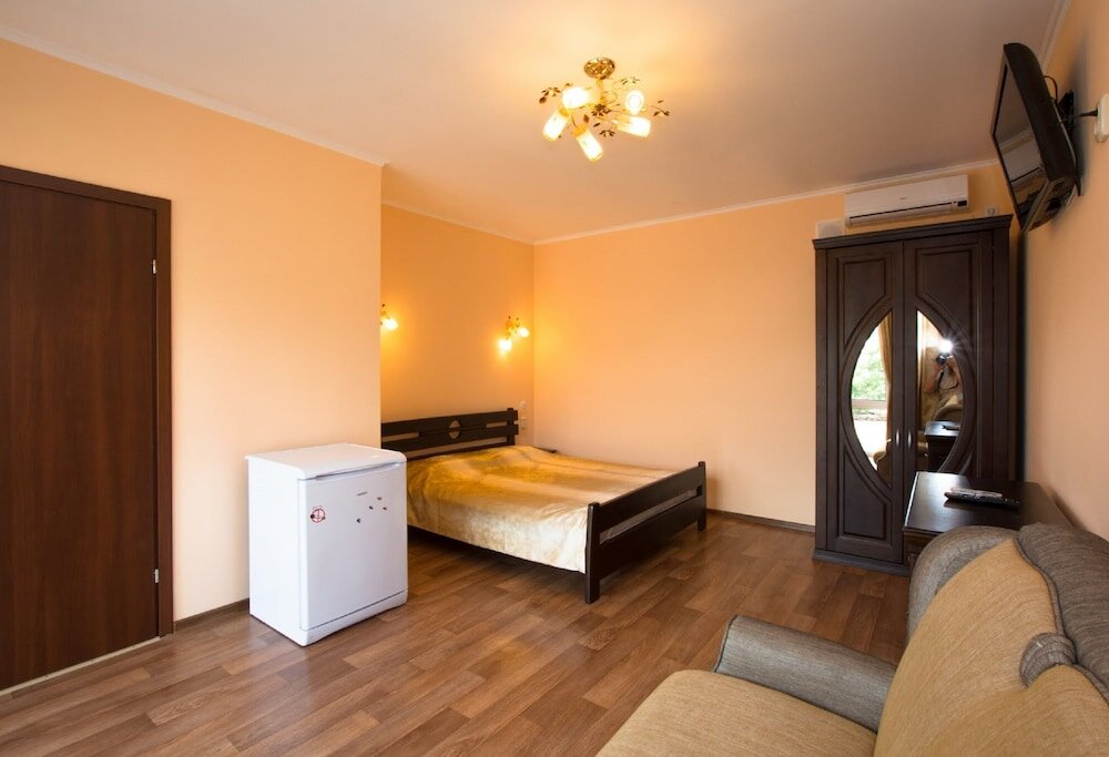 Luxus Vierer Zimmer 1 Schlafzimmer mit Balkon und mit Gartenblick Adam & Eva