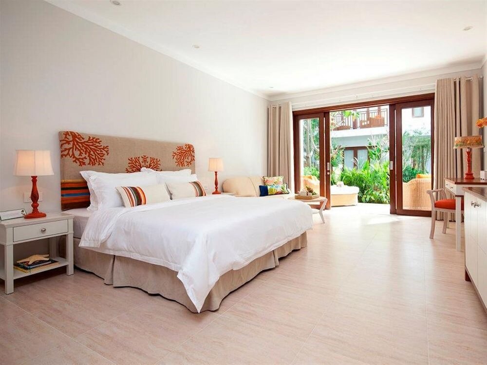 Deluxe room with balcony and with garden view Villa Aria Boutique Muine