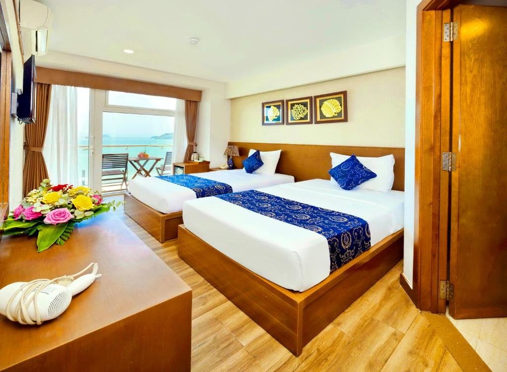 Deluxe Double room with sea view Saphia Hotel Nha Trang