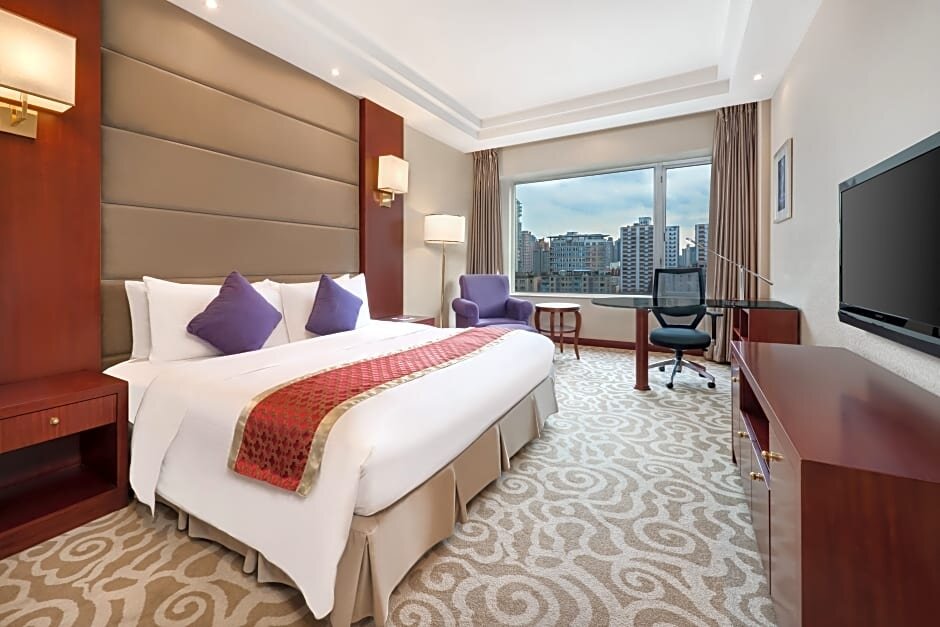 Deluxe Zimmer Crowne Plaza Hotel Shanghai, an IHG Hotel