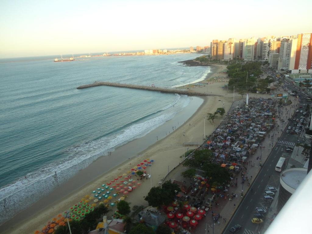 Двухместный номер Deluxe с видом на море Hotel Luzeiros Fortaleza