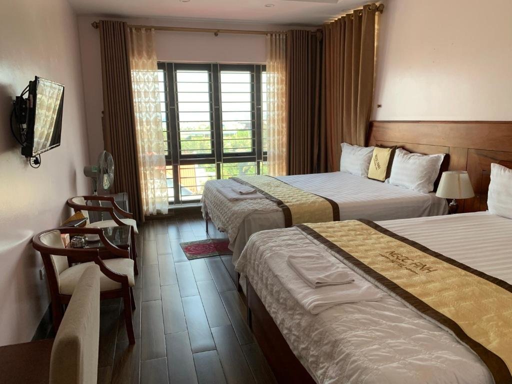 Habitación cuádruple Estándar con vista al mar Hotel Ngoc Anh - Van Don