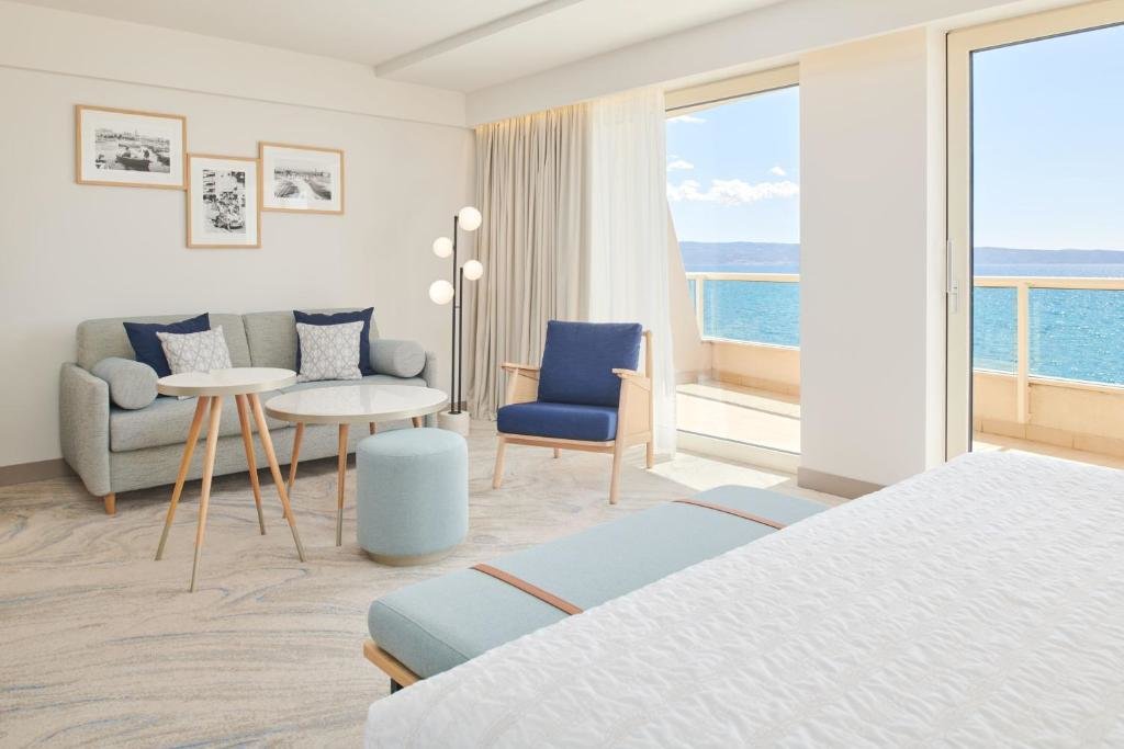 Premium Double room with sea view Le Meridien Lav Split