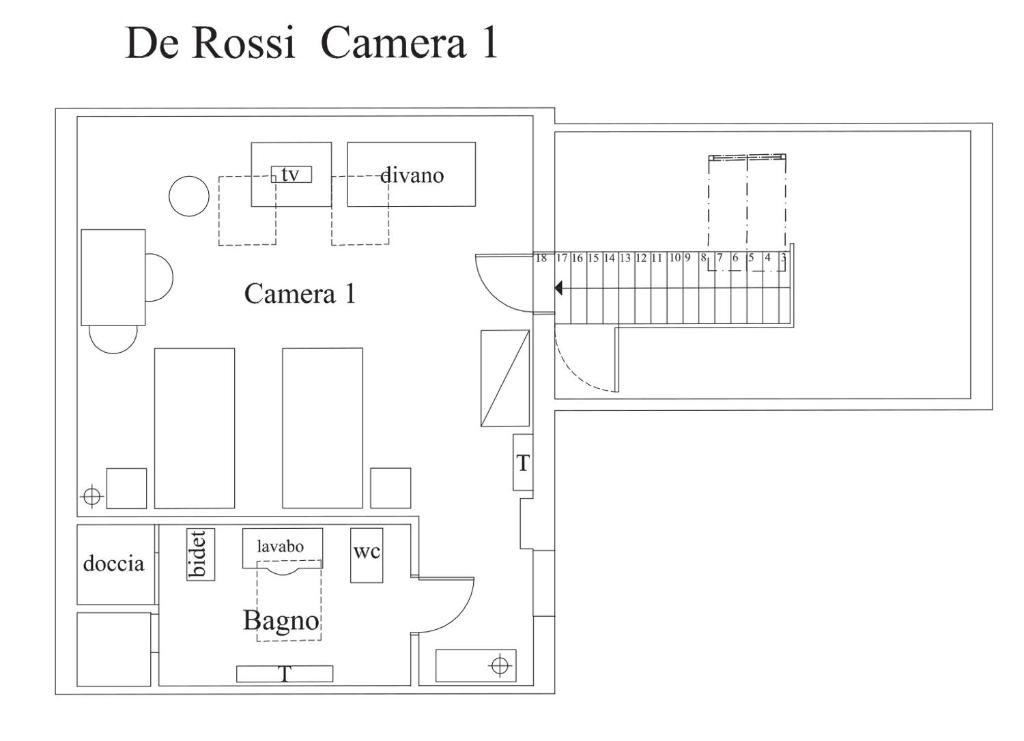 Camera Standard Palazzo Raspanti
