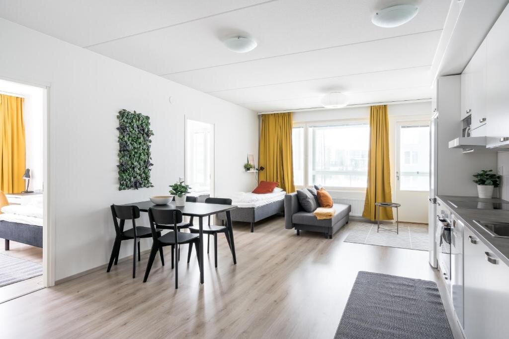 Апартаменты с 2 комнатами Hiisi Homes Vantaa Keimolanmäki