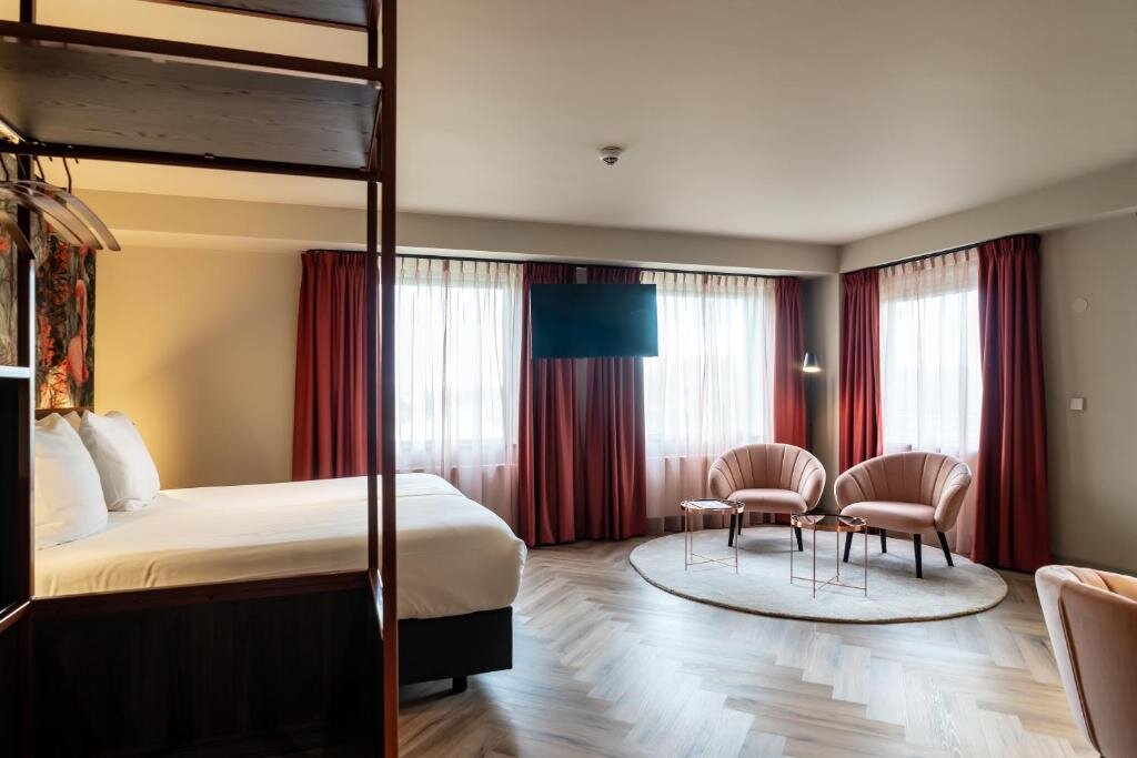 Deluxe Doppel Zimmer mit Balkon Hotel Greenside Texel