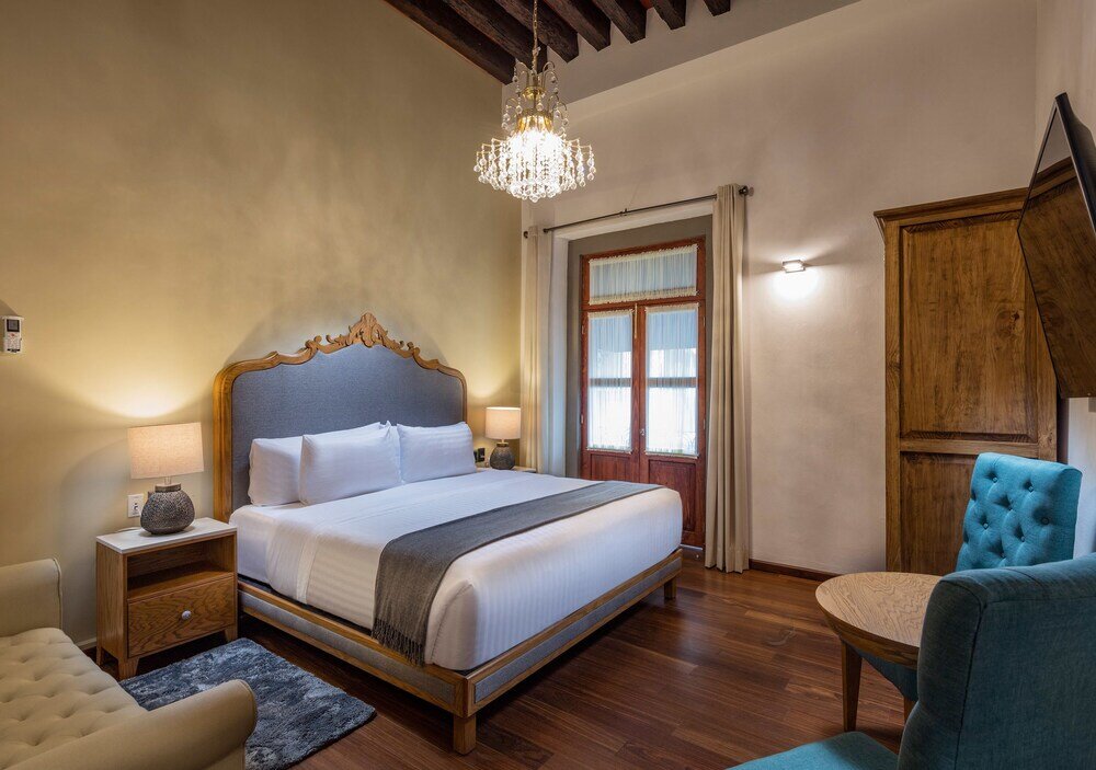 Standard double chambre avec balcon et Vue sur la ville Hotel Casa Monarca