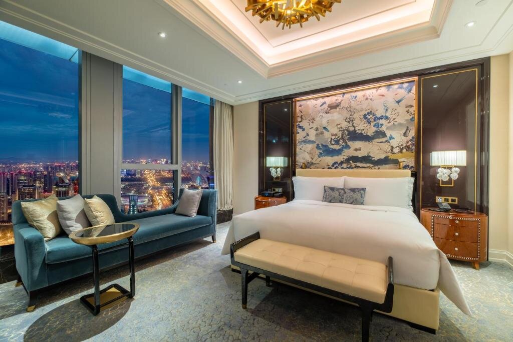 Habitación De lujo con vista Waldorf Astoria Chengdu