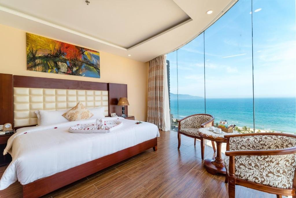 Standard Double room with sea view Nhat Minh Hotel and Apartment
