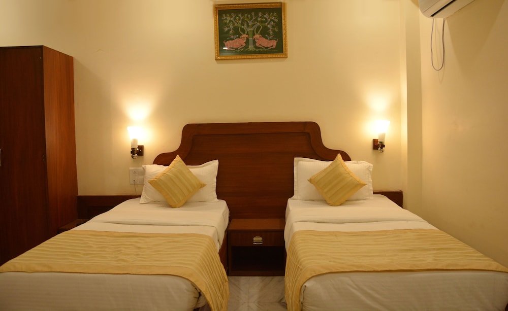 Deluxe Doppel Zimmer 1 Schlafzimmer Khajuraho Temple View