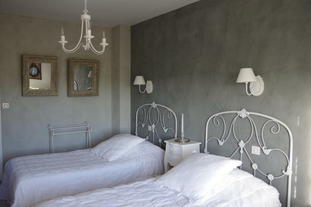 Standard Doppel Zimmer mit Gartenblick Le Manoir des Arômes