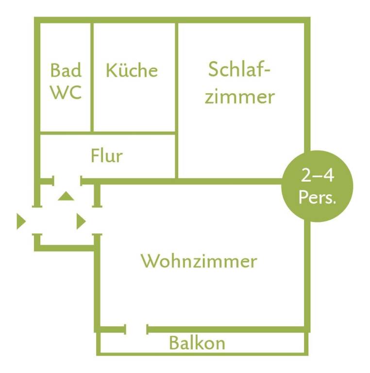 Номер Standard Ferienwohnungen Wörner