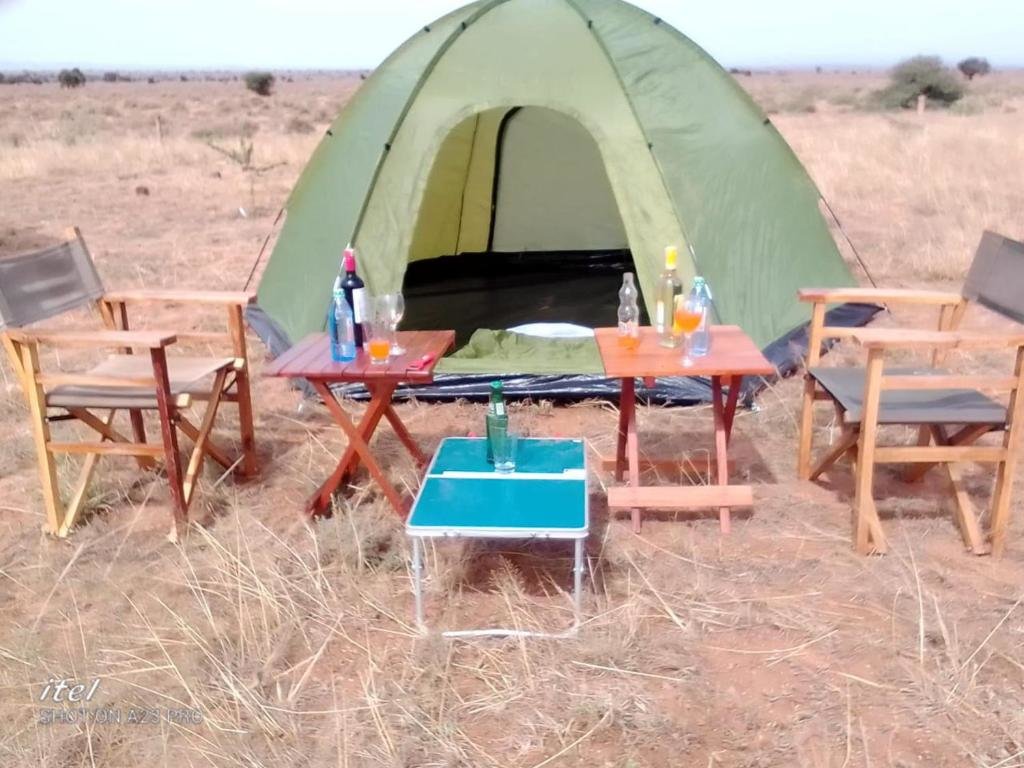 Двухместный номер Standard Amanya Double Pitch Tent with Mt Kilimanjaro View