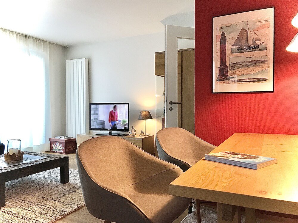 Suite 2 dormitorios con balcón Apartments Boardinghaus Norderney