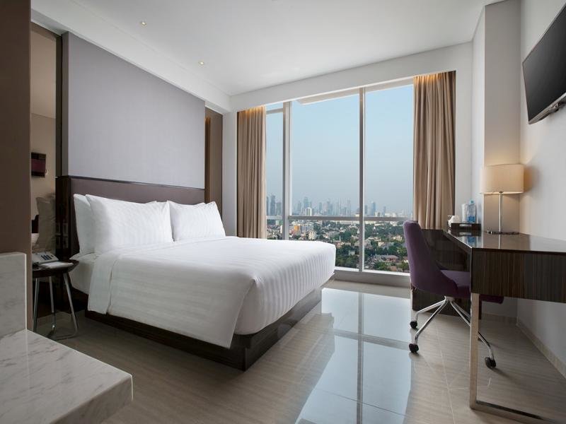 Habitación doble De lujo con balcón Hotel Santika Premiere Hayam Wuruk Jakarta