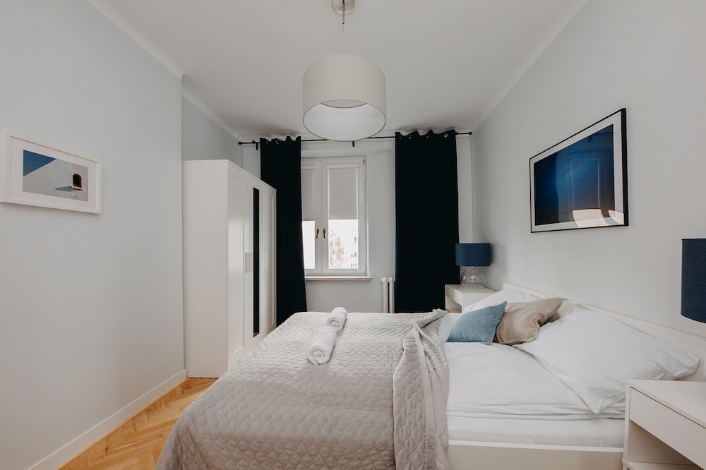 Komfort Doppel Apartment mit Blick auf den Innenhof ShortStayPoland Aleje Jerozolimskie - B67