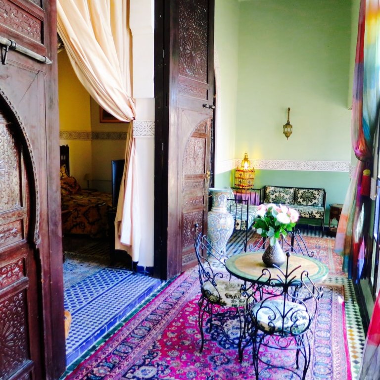 Suite with balcony Riad Fes Baraka