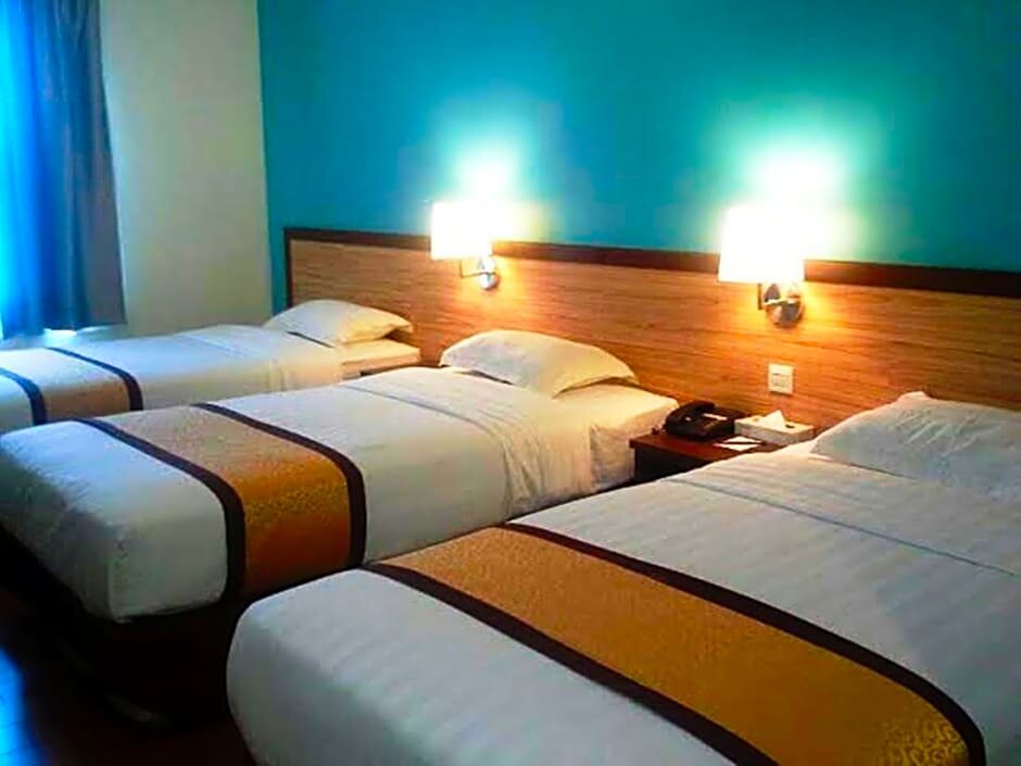 Deluxe Dreier Zimmer mit Blick TD Lodge Kota Belud